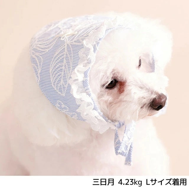 アントゥトゥ Un TouTou 花柄刺しゅう帽子【犬用 ドッグウエア ウエア 帽子 セレブ】