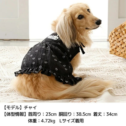 アントゥトゥ Un TouTou レーシーラメワンピ【犬服 ドッグウエア ウエア ワンピース スカート ドレス セレブ】