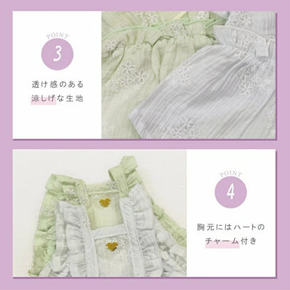 アントゥトゥ Un TouTou ビスチェ風ワンピ【犬服 ドッグウエア ウエア ワンピース スカート ドレス セレブ】