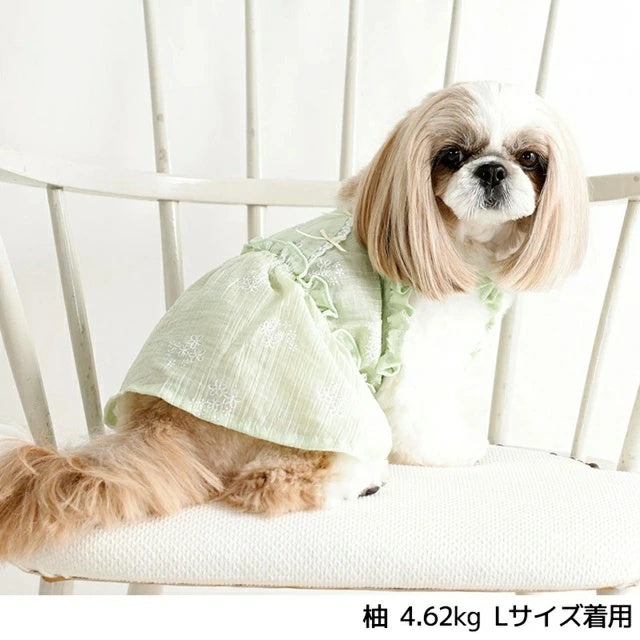 アントゥトゥ Un TouTou ビスチェ風ワンピ【犬服 ドッグウエア ウエア ワンピース スカート ドレス セレブ】