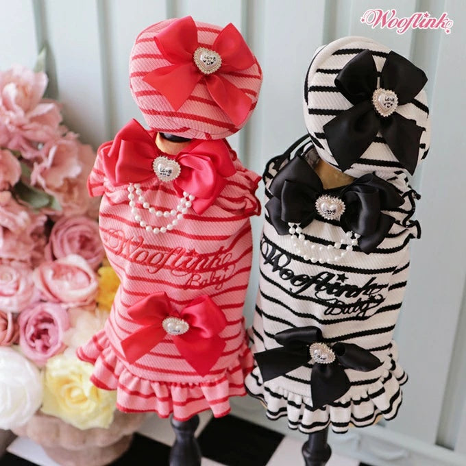 ウーフリンク WOOFLINK LOLLIPOP BERET【犬服 犬用 帽子 ベレー帽 セレブ】