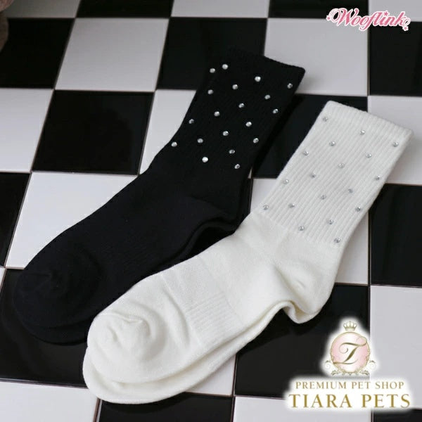 ウーフリンク WOOFLINK BLING BLING SOCKS【オーナー用 ママ用 靴下 ソックス セレブ】
