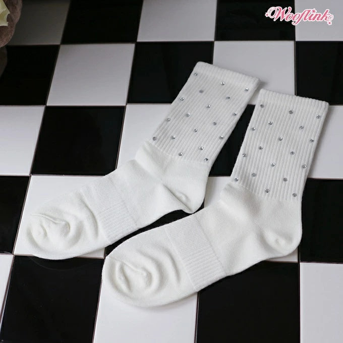 ウーフリンク WOOFLINK BLING BLING SOCKS【オーナー用 ママ用 靴下 ソックス セレブ】