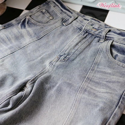 ウーフリンク WOOFLINK BARREL JEAN STONE WASH【オーナー用 ママ用 ボトムス ジーンズ デニム セレブ】