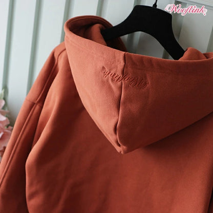 ウーフリンク WOOFLINK MILKSHAKE ZIP UP HOODIE FOR MOM (NEW COLORS)【オーナー用 ママ用 トップス フーディ パーカー セレブ】