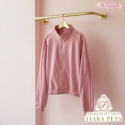 ウーフリンク WOOFLINK LOLLIPOP ZIP UPSWEATSHIRT JACKET FOR MOM【オーナー用 ママ用 トップス アウター ジャケット セレブ】