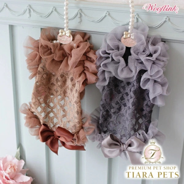 ウーフリンク WOOFLINK MIDNIGHT SONATA BLOUSE【犬服 犬用 ドッグウエア ウエア トップス ブラウス セレブ】