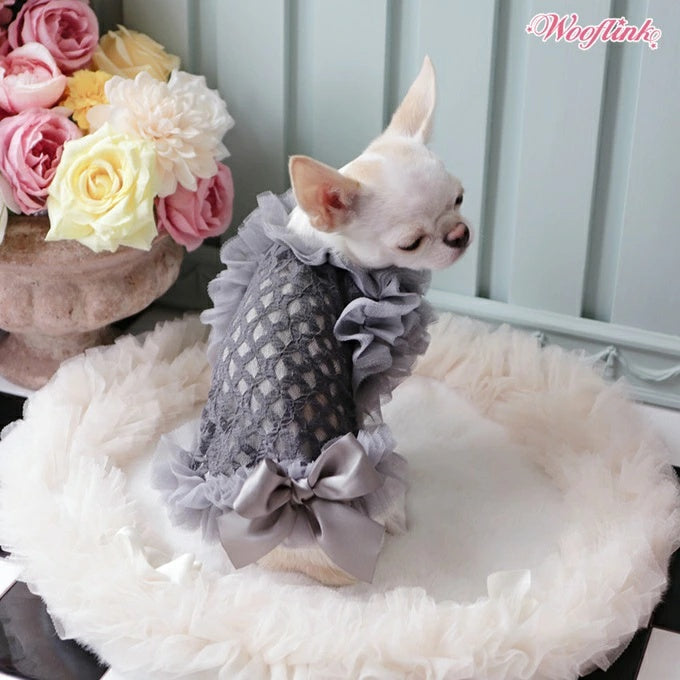 ウーフリンク WOOFLINK MIDNIGHT SONATA BLOUSE【犬服 犬用 ドッグウエア ウエア トップス ブラウス セレブ】