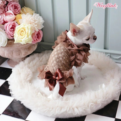 ウーフリンク WOOFLINK MIDNIGHT SONATA BLOUSE【犬服 犬用 ドッグウエア ウエア トップス ブラウス セレブ】