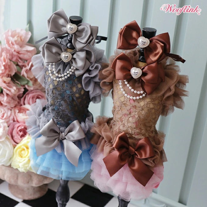 ウーフリンク WOOFLINK MIDNIGHT SONATA BLOUSE【犬服 犬用 ドッグウエア ウエア トップス ブラウス セレブ】