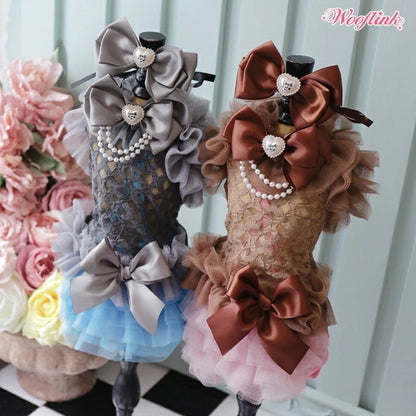 ウーフリンク WOOFLINK MIDNIGHT SONATA BLOUSE【犬服 犬用 ドッグウエア ウエア トップス ブラウス セレブ】