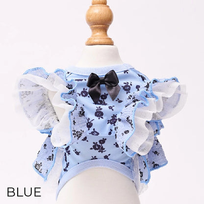 ゴッドピヴァ GODPIVA ★ご予約★ COOLサッカーブロッサムタンク【犬服 ドッグウエア ウエア トップス タンクトップ セレブ】