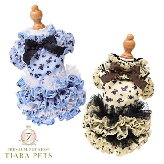 ゴッドピヴァ GODPIVA ★ご予約★ COOLサッカーブロッサムワンピース【犬服 ドッグウエア ウエア ワンピース ドレス スカート セレブ】