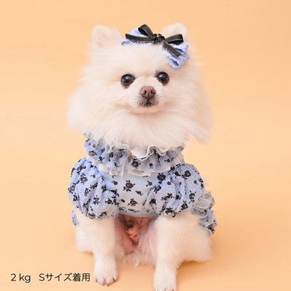 ゴッドピヴァ GODPIVA ★ご予約★ COOLサッカーブロッサムワンピース【犬服 ドッグウエア ウエア ワンピース ドレス スカート セレブ】