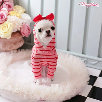 ウーフリンク WOOFLINK LOLLIPOP HOODIE【犬服 犬用 ドッグウエア ウエア トップス フーディ パーカー セレブ】