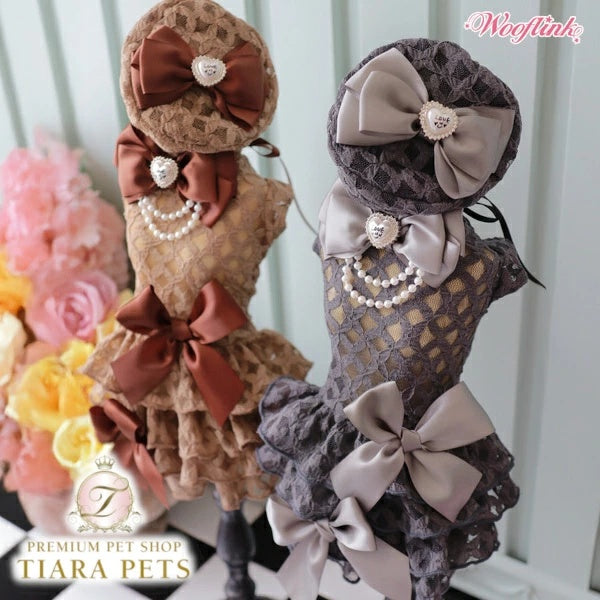 ウーフリンク WOOFLINK MIDNIGHT SONATA DRESS【犬服 犬用 ドッグウエア ウエア ワンピース ドレス スカート セレブ】