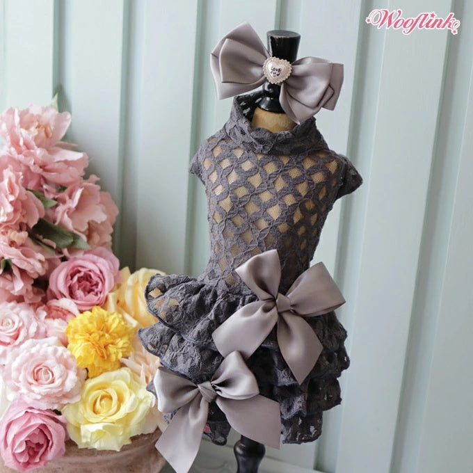 ウーフリンク WOOFLINK MIDNIGHT SONATA DRESS【犬服 犬用 ドッグウエア ウエア ワンピース ドレス スカート セレブ】