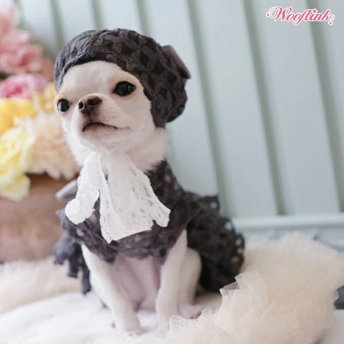 ウーフリンク WOOFLINK MIDNIGHT SONATA DRESS【犬服 犬用 ドッグウエア ウエア ワンピース ドレス スカート セレブ】