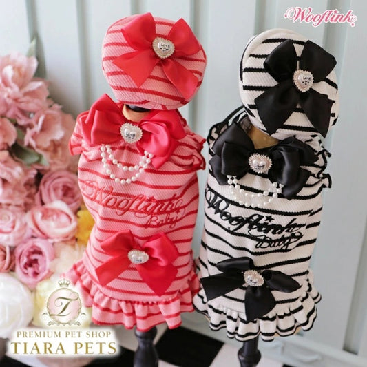 ウーフリンク WOOFLINK LOLLIPOP MINI DRESS【犬服 犬用 ドッグウエア ウエア ワンピース ドレス スカート セレブ】