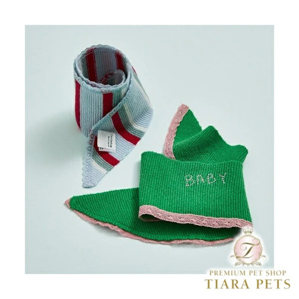 ルイスドッグ louisdog Sophie Cashmere Scarf【小型犬 犬服 ドッグウエア ウエア アクセサリー スカーフ セレブ】