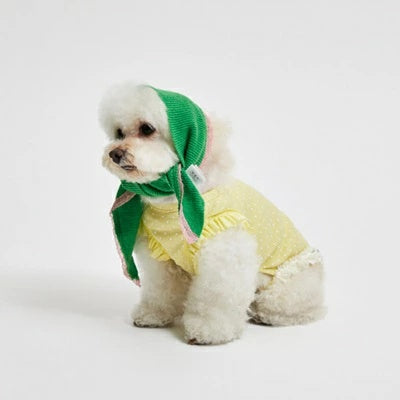 ルイスドッグ louisdog Sophie Cashmere Scarf【小型犬 犬服 ドッグウエア ウエア アクセサリー スカーフ セレブ】