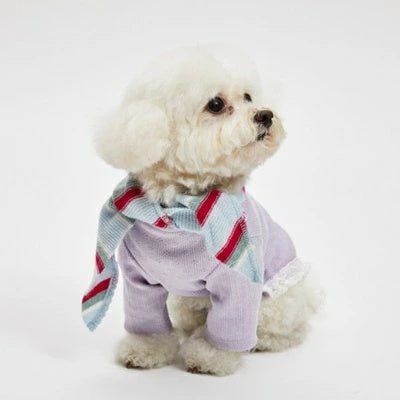 ルイスドッグ louisdog Sophie Cashmere Scarf【小型犬 犬服 ドッグウエア ウエア アクセサリー スカーフ セレブ】