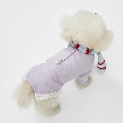 ルイスドッグ louisdog Sophie Cashmere Scarf【小型犬 犬服 ドッグウエア ウエア アクセサリー スカーフ セレブ】