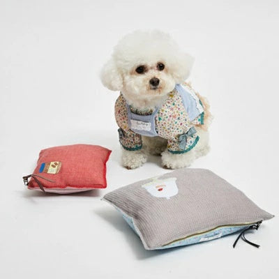 ルイスドッグ louisdog Strawberry Cup Cake Goose Pillow【小型犬 犬用 ピロー 枕 クッション セレブ】