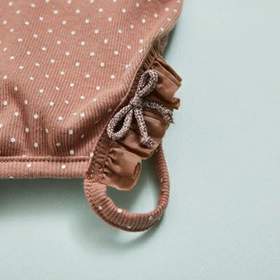 ルイスドッグ louisdog Sunday Square Romper/Brick Rose【小型犬 犬用 ドッグウエア ウエア ロンパース セレブ】