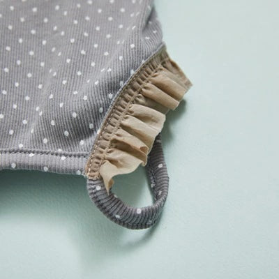 ルイスドッグ louisdog Sunday Square Romper/Mist Grey【小型犬 犬用 ドッグウエア ウエア ロンパース セレブ】