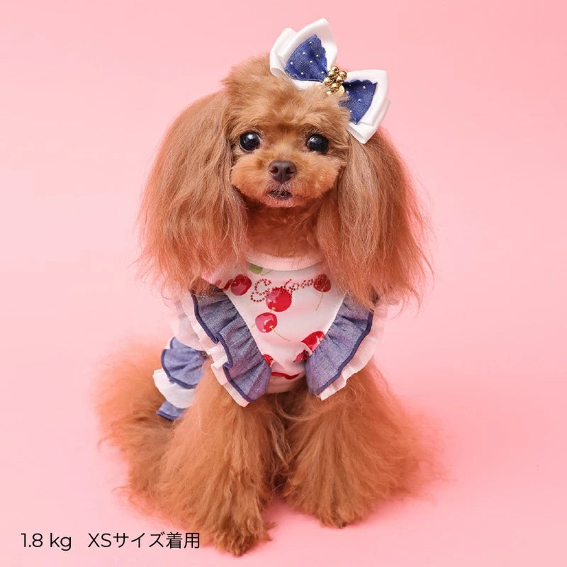 ゴッドピヴァ GODPIVA COOLプティチェリーワンピース【犬服 ドッグウエア ウエア ワンピース ドレス スカート セレブ】