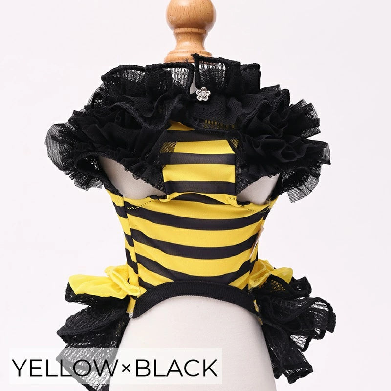 ゴッドピヴァ GODPIVA ★ご予約★ COOL FUNNY BEEワンピース【犬服 ドッグウエア ウエア ワンピース ドレス スカート セレブ】