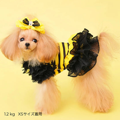 ゴッドピヴァ GODPIVA ★ご予約★ COOL FUNNY BEEワンピース【犬服 ドッグウエア ウエア ワンピース ドレス スカート セレブ】