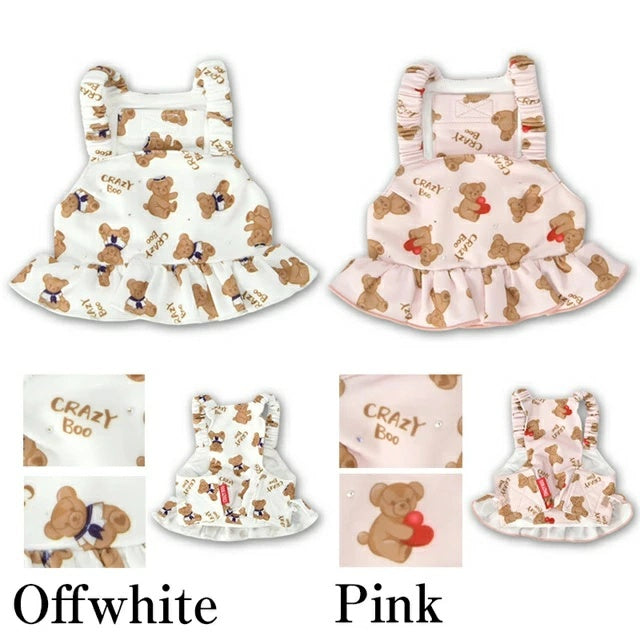 クレイジーブー CRAZYBOO くまさんクールエプロン【犬服 犬用 ドッグウエア ウエア エプロン セレブ】