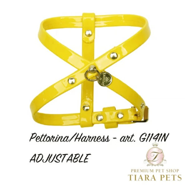 シャーロットドレス Charlotte's Dress Art. g1141NO harness So Chic adjustable (ゴールド仕様)【犬用 ドッグウエア ウエア ハーネス 一体型 セレブ】