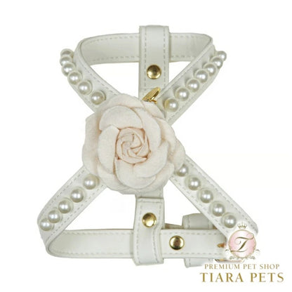 シャーロットドレス Charlotte's Dress Art. g1645N harness Camelia【犬用 ドッグウエア ウエア ハーネス 一体型 セレブ】
