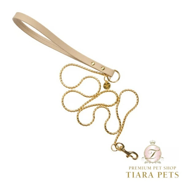 シャーロットドレス Charlotte's Dress Art. h1583NO leash Snake(ゴールド仕様)【犬用 リード お出掛け お散歩 散歩 セレブ】