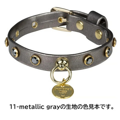 シャーロットドレス Charlotte's Dress Art. h1014NO plain twin So Chic (ゴールド仕様)【犬用 リード お出掛け お散歩 散歩 セレブ】