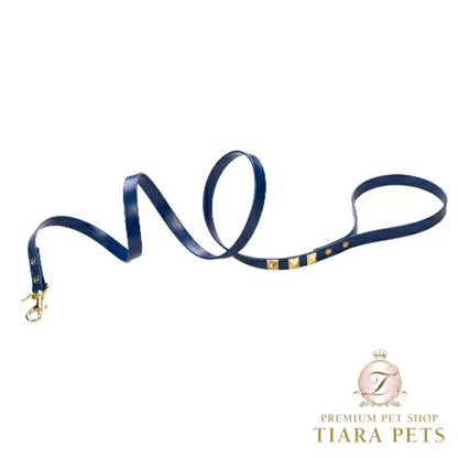 シャーロットドレス Charlotte's Dress Art. h1519NV VIP leash Square rivet【犬用 リード お出掛け お散歩 散歩 セレブ】