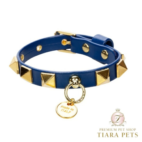 シャーロットドレス Charlotte's Dress Art. f1519N collar Square rivet【犬用 カラー お出掛け お散歩 散歩 セレブ】