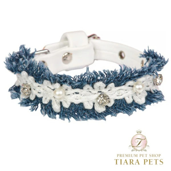 シャーロットドレス Charlotte's Dress Art. f1651N collar Margareth【犬用 カラー お出掛け お散歩 散歩 セレブ】