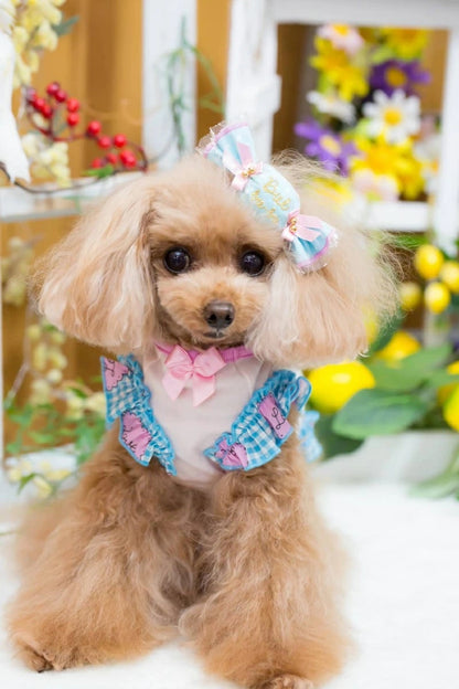 ブルブブ BUL BU-BU Dots Candy バレッタ【小型犬 犬用 ヘアアクセサリー ヘアアクセ バレッタ セレブ】