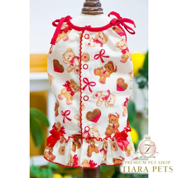 ブルブブ BUL BU-BU Sweet Bear Camisole【小型犬 犬服 ドッグウエア ウエア トップス キャミソール キャミ セレブ】