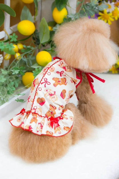 ブルブブ BUL BU-BU Sweet Bear Camisole【小型犬 犬服 ドッグウエア ウエア トップス キャミソール キャミ セレブ】