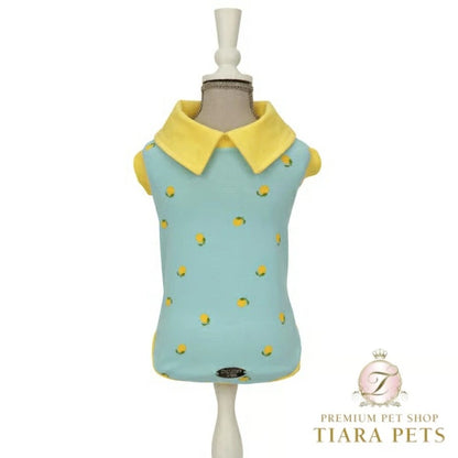 シャーロットドレス Charlotte's Dress Art. 5157 t-shirt Lemon【犬服 ドッグウエア ウエア トップス Tシャツ 半袖 セレブ】
