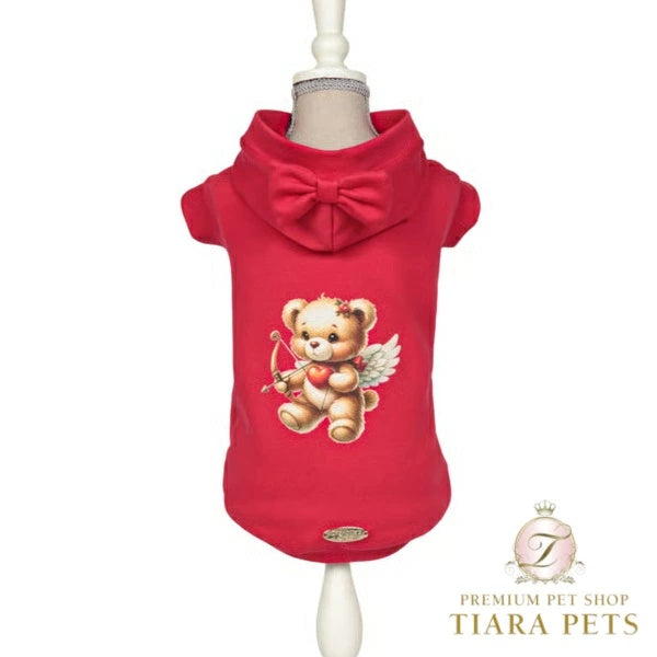 シャーロットドレス Charlotte's Dress Art. 3189 sweatshirt Teddy in Love【犬服 ドッグウエア ウエア トップス ウエット トレーナー セレブ】