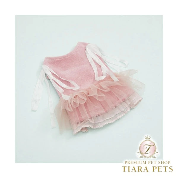 ルイスドッグ louisdog Blush TUTU【小型犬 犬服 ドッグウエア ウエア ワンピース ドレス スカート チュチュ ノースリーブ セレブ】