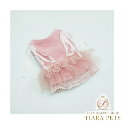 ルイスドッグ louisdog Blush TUTU【小型犬 犬服 ドッグウエア ウエア ワンピース ドレス スカート チュチュ ノースリーブ セレブ】