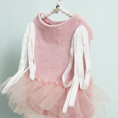 ルイスドッグ louisdog Blush TUTU【小型犬 犬服 ドッグウエア ウエア ワンピース ドレス スカート チュチュ ノースリーブ セレブ】