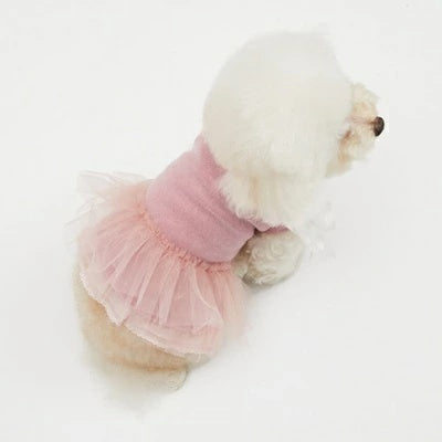 ルイスドッグ louisdog Blush TUTU【小型犬 犬服 ドッグウエア ウエア ワンピース ドレス スカート チュチュ ノースリーブ セレブ】